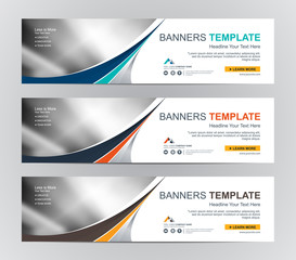 Wall Mural - abstract web banner design background or header templates