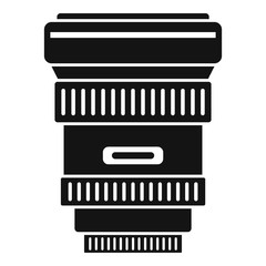 Poster - modern lens icon. simple illustration of modern lens vector icon for web design isolated on white ba