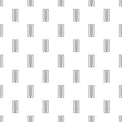 Poster - Outdoor thermometer pattern seamless vector repeat geometric for any web design
