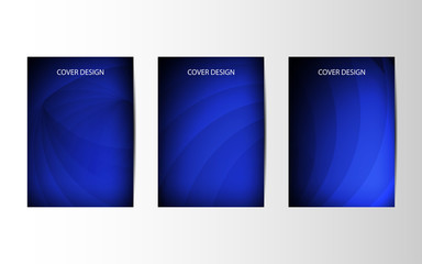 Poster - Abstract vector brochures with geometric background, annual report, design templates, future Poster template design