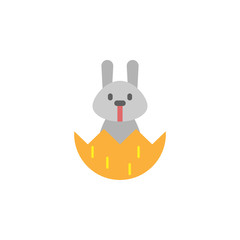 Poster - Easter, rabbit icon. Element of color easter illustration. Premium quality graphic design icon. Signs and symbols collection icon for websites, web design