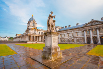 Canvas Print - The Old Royal Naval College in London, UK