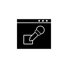 Poster - Web development, eyedropper icon. Element of web development icon. Premium quality graphic design icon. Signs and symbols collection icon for websites, web design