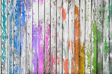 Сolorful Wooden Background