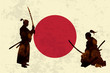 Ancient Japanese Swordman, Samurai, Duel