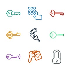 Sticker - unlock icons