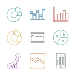 Poster - 9 graph icons