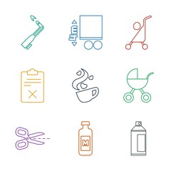 Poster - clip icons