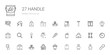 © NinjaStudio - handle icons set