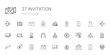 © NinjaStudio - invitation icons set