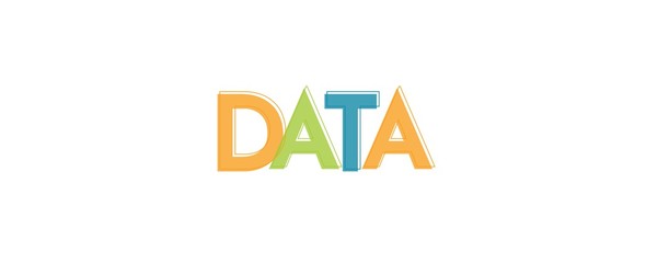 Poster - Data word concept