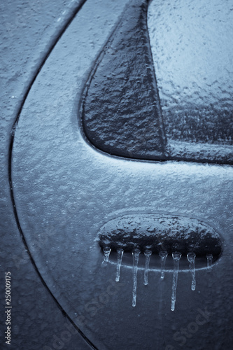 Car Frozen Door Lock Buy This Stock Photo And Explore
