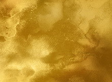 Gold Watercolor Background