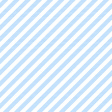 Blue White Striped Fabric Texture Seamless Pattern