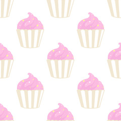 Sticker - Cupcake big pattern