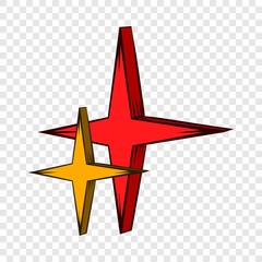 Poster - Star Icon in hand drawn style isolated on background for any web design 