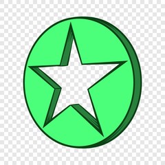 Poster - Star Icon in hand drawn style isolated on background for any web design 