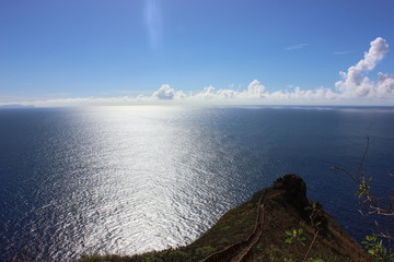 sta del mare dall'isola di madeira