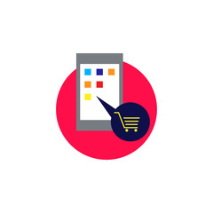 Aufkleber - Discount, apps icon. Element of color discount signt icon. Premium quality graphic design icon. Signs and symbols collection icon for websites, web design