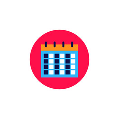 Poster - Discount,  calendar, date icon. Element of color discount signt icon. Premium quality graphic design icon. Signs and symbols collection icon for websites, web design