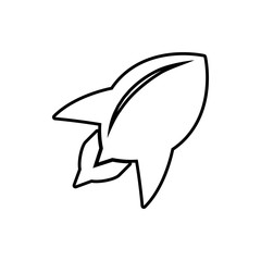 Poster - project start icon. Element of Software development for mobile concept and web apps icon. Thin line icon for website design and development, app development