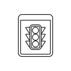 Poster - project status icon. Element of Software development for mobile concept and web apps icon. Thin line icon for website design and development, app development