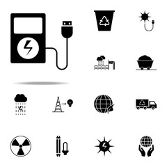 Poster - Battery charging Battery chargingicon. Energy icons universal set for web and mobile