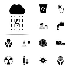 Poster - Net energy Net energyicon. Energy icons universal set for web and mobile
