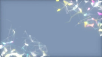 Poster - Rotating colored blurred objects.Financial or social background animationHigh-quality loopable 3D rendering suitable for Cryptocurrency, financial, social background.Seamless loop.
