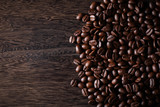 Fototapeta Kuchnia - コーヒー豆の背景素材