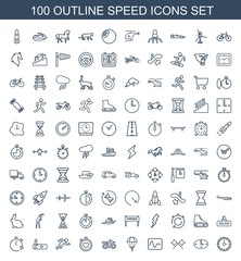 Sticker - speed icons