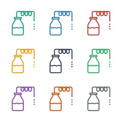 Poster - canister icon white background