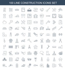 Sticker - 100 construction icons