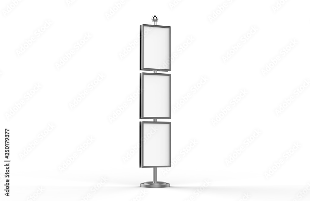 Poster stand takes multiple A2, A3, A4, A5 posters on a tall stand ...