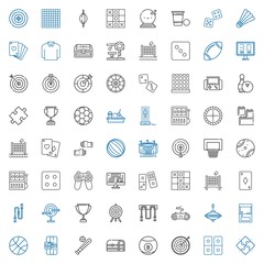 Sticker - game icons set