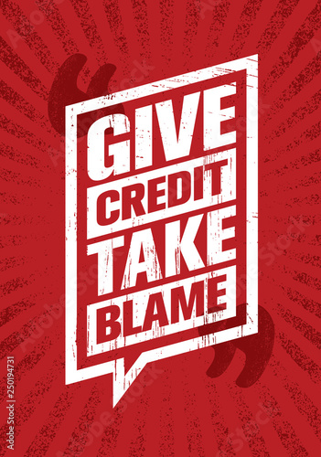 Credit and Blame