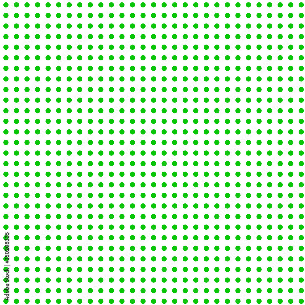 The green dots on white background Stock Vector | Adobe Stock