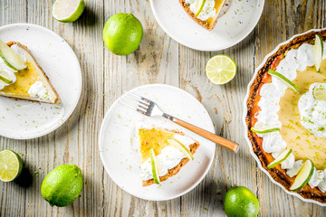 Wall Mural - Homemade key lime pie