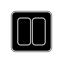Fototapete - light switch icon. Element of Appliances for mobile concept and web apps icon. Glyph, flat icon for website design and development, app development