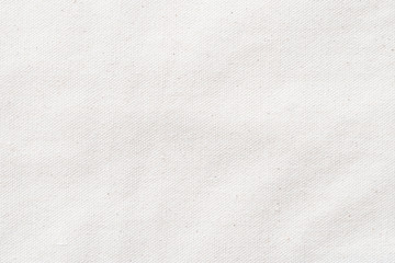 white canvas burlap texture background of cotton natural fabric cloth for wallpaper and design backd