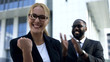 © motortion - Excited businesswoman celebrating successful startup, personal and career growth