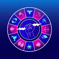 horoscope icon / logo