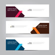© WhyStock - Vector abstract geometric design banner web template.