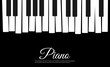 Piano vector background