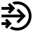 Bulk Transfer In Vector Icon