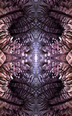 Poster - Abstract artistic unique computer generated colorful fractal pattern artwork.