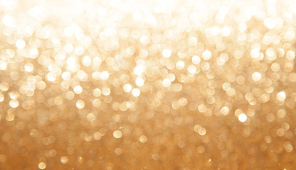 gold glitter texture abstract background. bokeh circles for christmas background