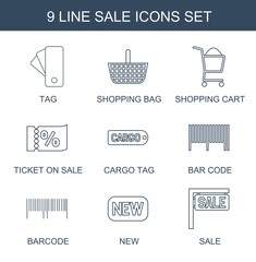 Poster - sale icons