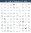 © HN Works - 100 house icons