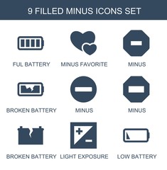 Poster - 9 minus icons
